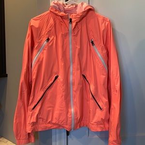 Women’s Lululemon Windbreaker Jacket Bright Coral 10
